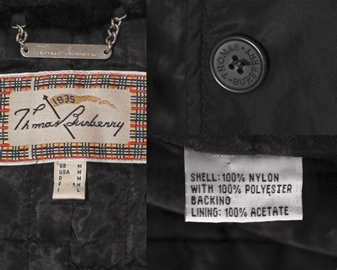 thomas burberry clothing labels